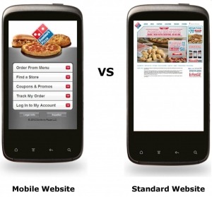 Mobile-Vs-Standard-Websites